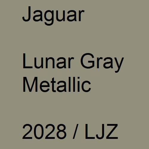 Jaguar, Lunar Gray Metallic, 2028 / LJZ.